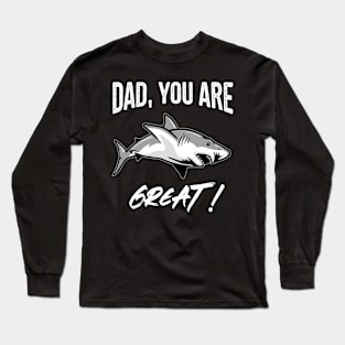 Great Dad Forever Funny Daddy Quote Long Sleeve T-Shirt